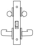 Sargent 8238 Mortise Lock Profile