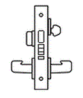 Sargent 8225 Mortise Lock Profile