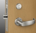 Sargent Mortise Lockset - a glimpse inside the lock body.