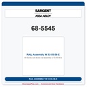 Sargent 68-5545 previous card