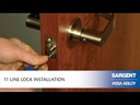 Sargent 28-11G24 LL Entrance Office Lever Lockset