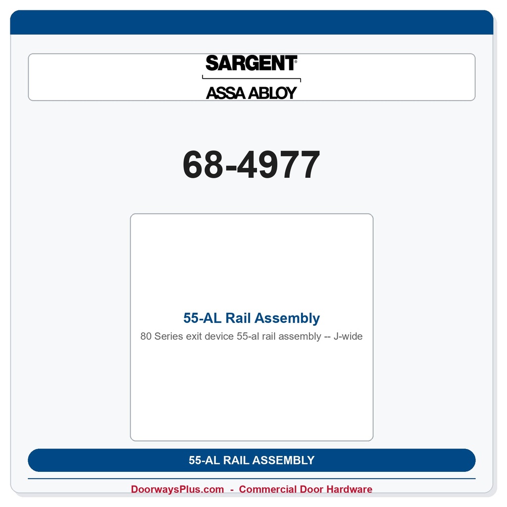 Sargent 68-4977 previous card