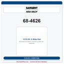 Sargent 68-4626 previous card