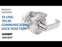 Sargent 10XG30 LL Communicating Lever Lockset