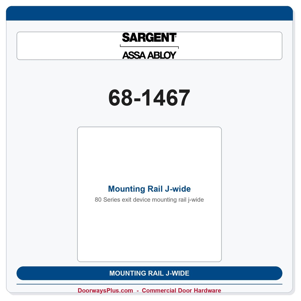Sargent 68-1467 previous card