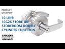 Sargent 10XG26 LL Storeroom Lever Lockset