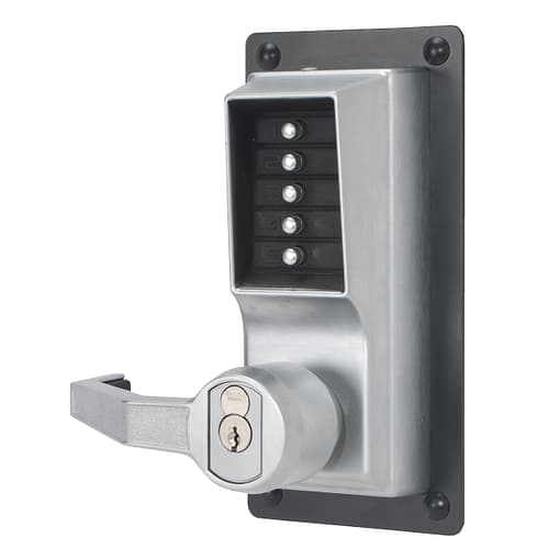 DormaKaba LP1021 US26D Mechanical Push Button Exit Trim