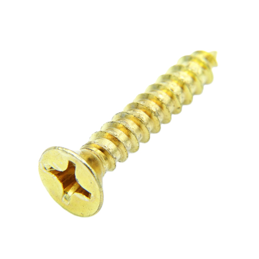 Hager 1-810-5824 Hinge Screws, Wood #12 x 1-1/4 FPHW US3