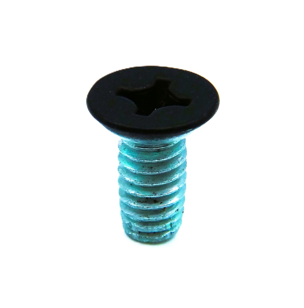 Hager 1-800-7725 Hinge Screws, Machine 12-24 x 1/2" FPHM L1 Black