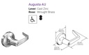 Accentra AU 4701LN Grade 1 Passage Latchset - Yale