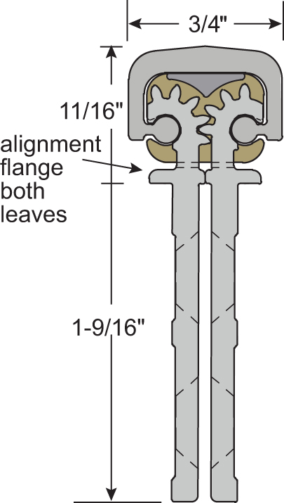 NGP HD1100DKB-LL Line Drawing