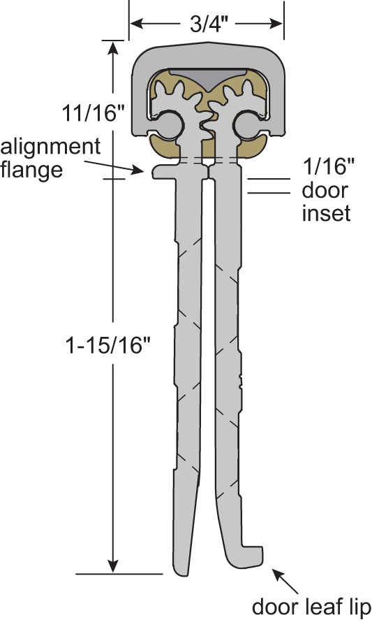 NGP HD2400DKB-LL Line Drawing