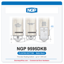 NGP 9595DKB Branded Card