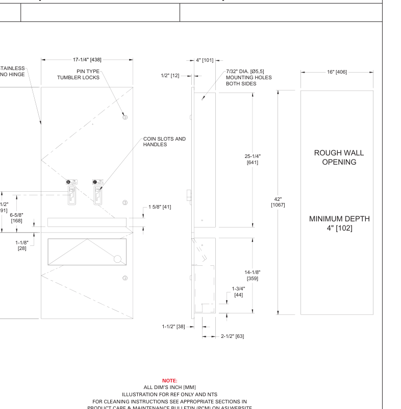 ASI 10-04684-TM-F Line Drawing