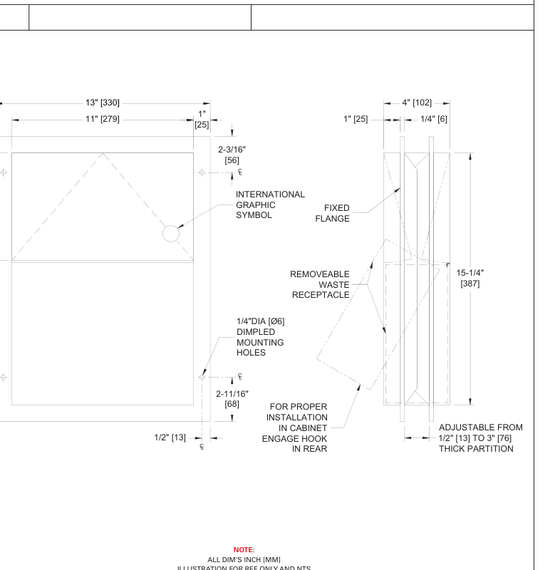 ASI 10-0472 Line Drawing