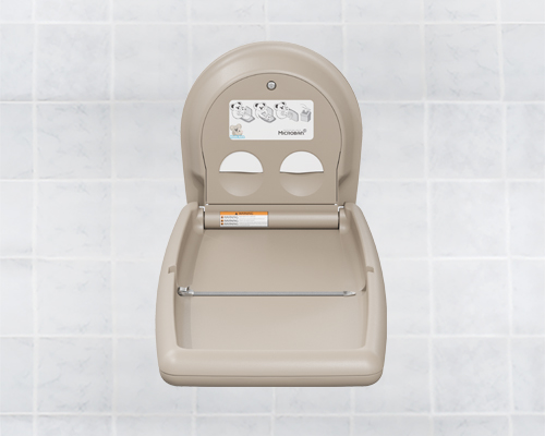 Koala Kare Baby Changing Station - Horizontal, KB300-01 Grey