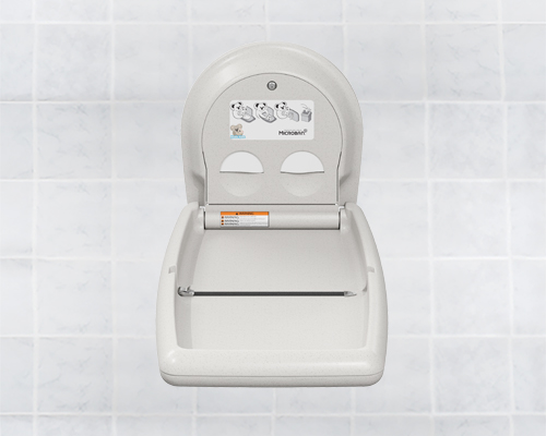 Koala Kare Baby Changing Station - Horizontal, KB300-01 Grey