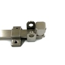 Rockwood 582 12 inch Stainless Steel Surface Bolt with padlock bracket