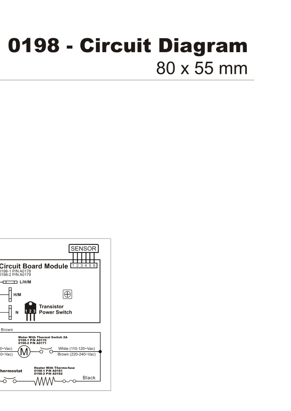ASI 10-0198-MH-2 Line Drawing