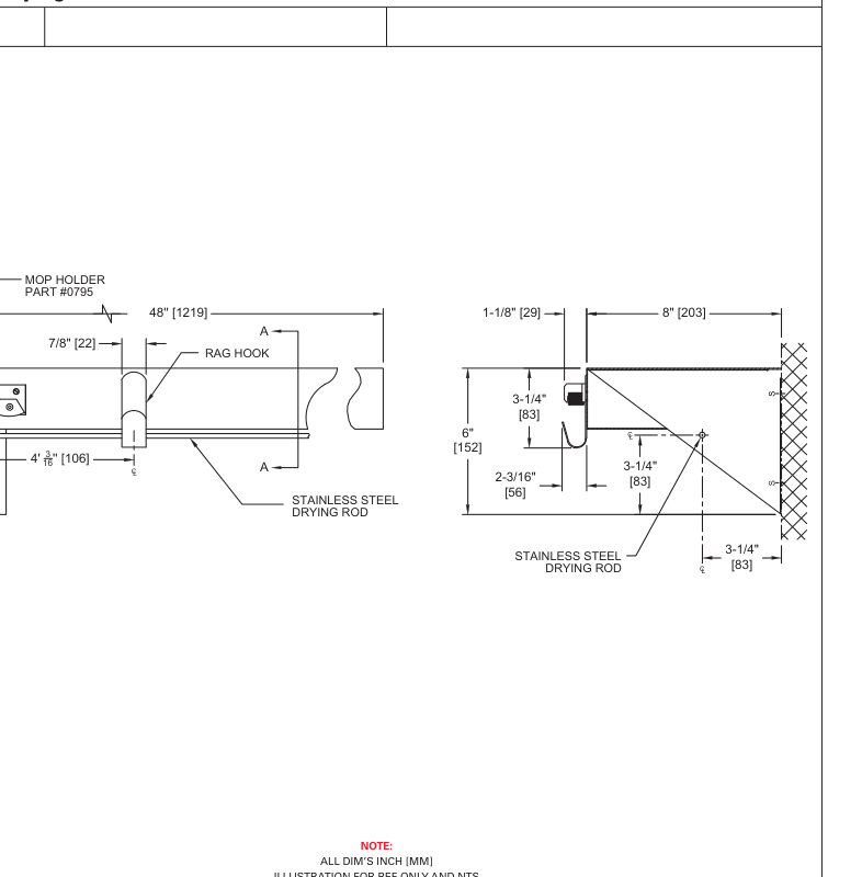 ASI 10-1315-6 Line Drawing