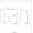 ASI 10-1307-3 Line Drawing