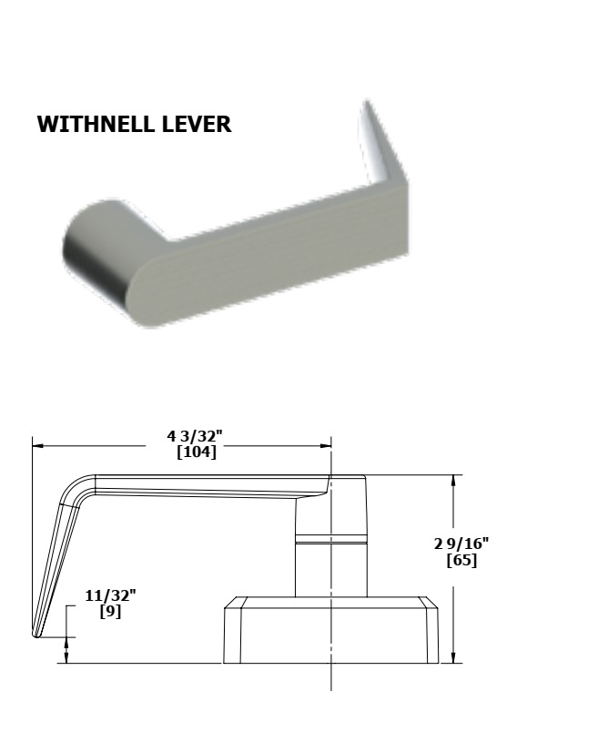 Hager 2570 Line Drawing