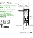Pemko 4131CRL Line Drawing