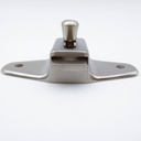 Slide Latch - 3-1/2 in Center to Center - Stainless Steel