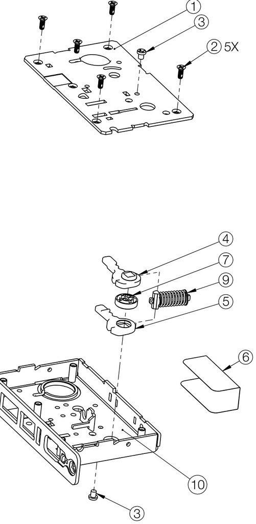 Sargent LB-8297 exploded