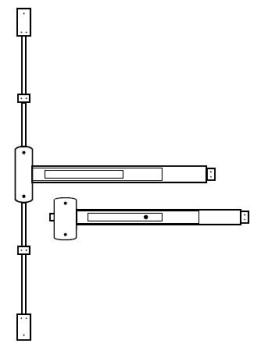 Sargent 68-2282 Thrubolt for Sargent 8700 Series Exit Device