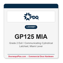 PDQ GP125 MIA Exit Latchset original