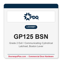 PDQ GP125 BSN Exit Latchset original