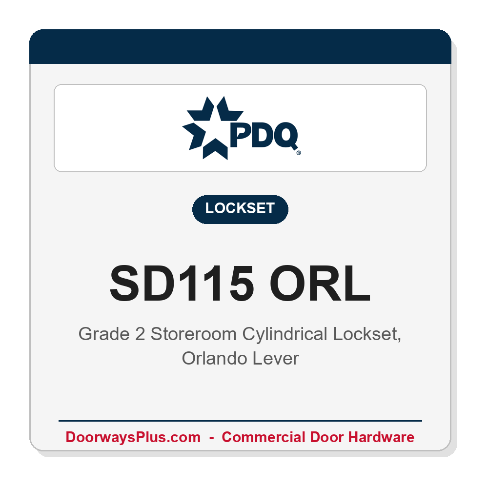 PDQ SD115 ORL original