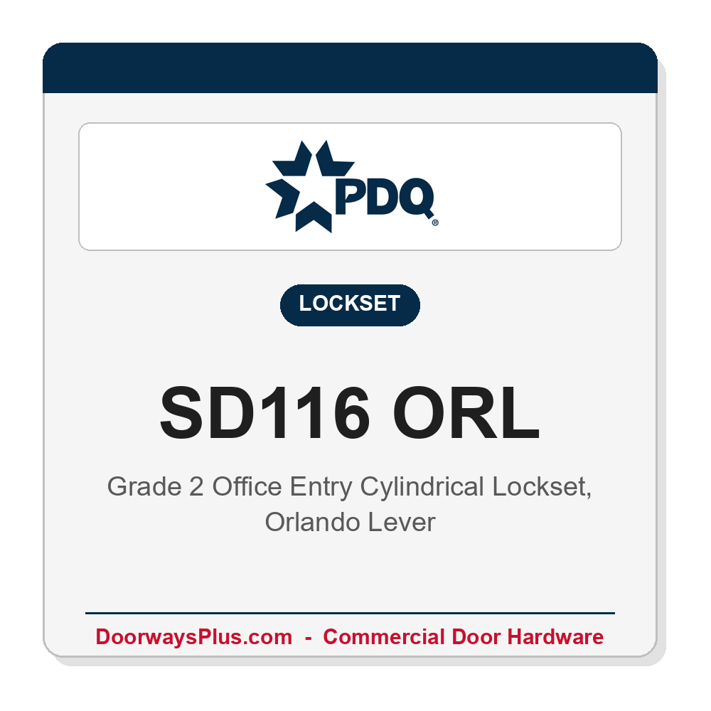 PDQ SD116 ORL original