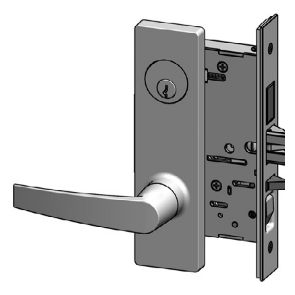 PDQ MR176 MFEF Privacy Mortise original