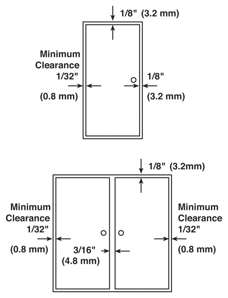 Hager 780-157HD Line Drawing