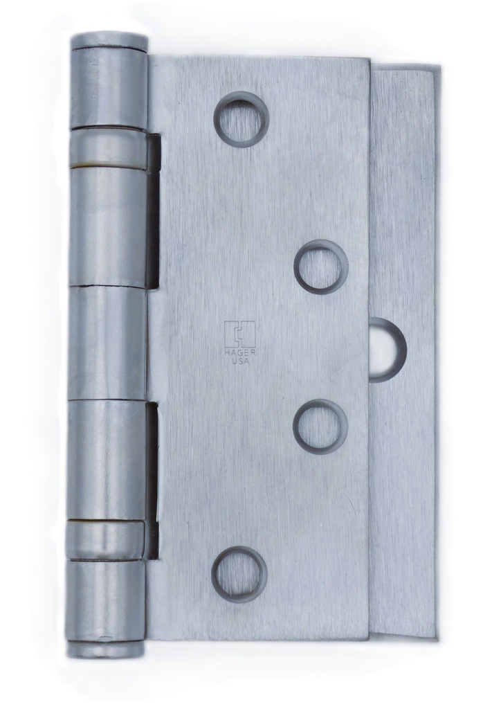 Hager BB1173 4-1/2" Half Surface Hinge, Ball Bearing US26D