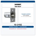 Sargent 10-3192 Guarded Latchbolt 2-3/4" Backset | 10 & 10X Line