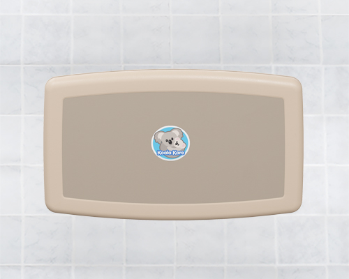 Koala Kare Baby Changing Station - Horizontal, KB300-00 Beige 