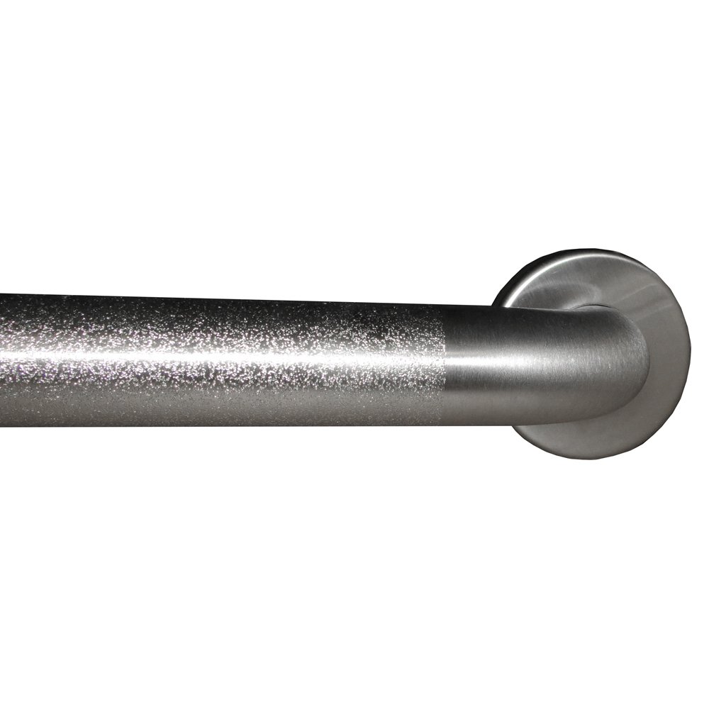 Bobrick B-5806.99 Peened Stainless Steel Grab Bar 1-1/4" Dia – ADA Compliant