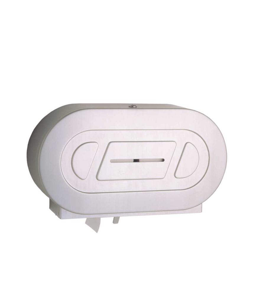 Bobrick B-2892 Double 10" Jumbo Roll Toilet Paper Dispenser – Satin Stainless Steel, ADA