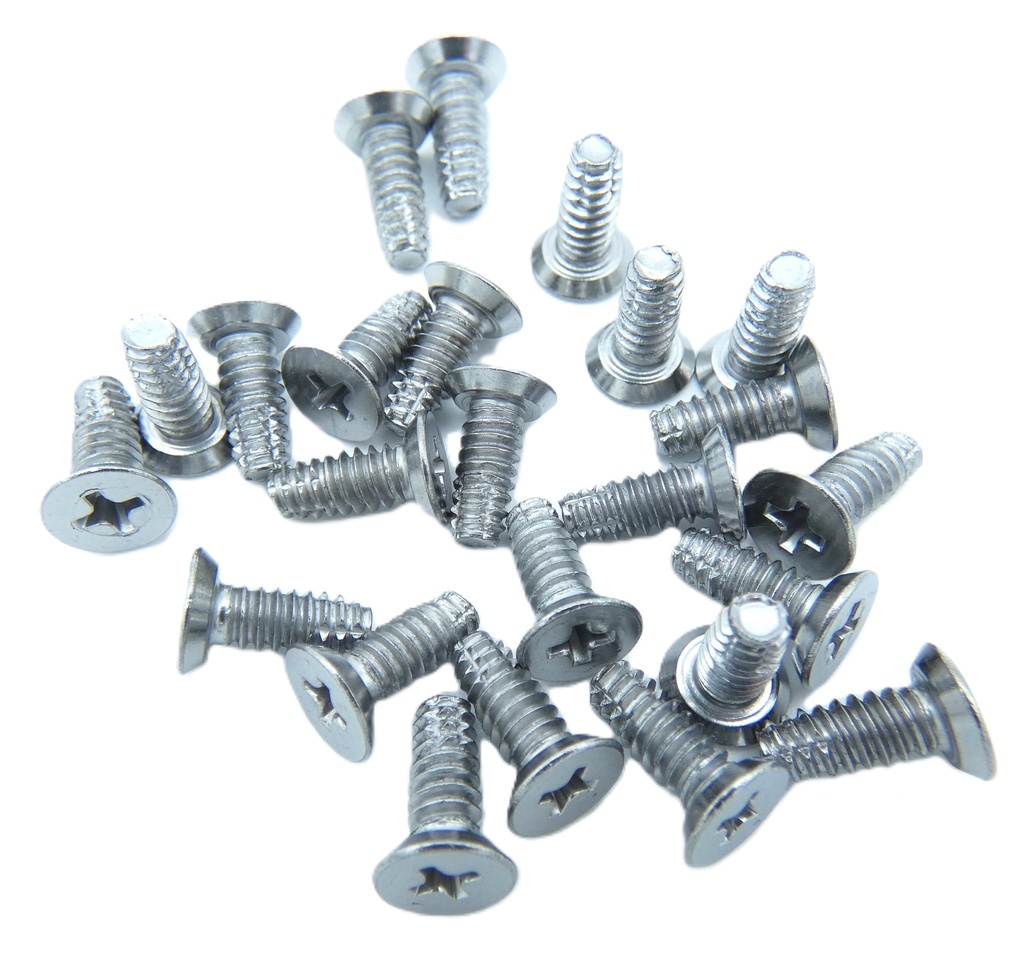 Hager 1340-US26D Machine Screws 10-24 x 1/2" Satin Chrome | Pkg of 24 or 400