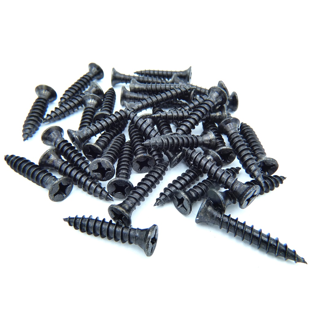 GKL HSP-WB Retrofit Wood Screws Black Oxide #12 — 50-Pack