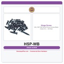 GKL HSP-WB Retrofit Wood Screws Black Oxide #12 — 50-Pack