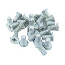 Hager 1-350-7584 Retrofit Hinge Screw, Machine 1/4-20 x 1/2" FPHM US2C-pkg12