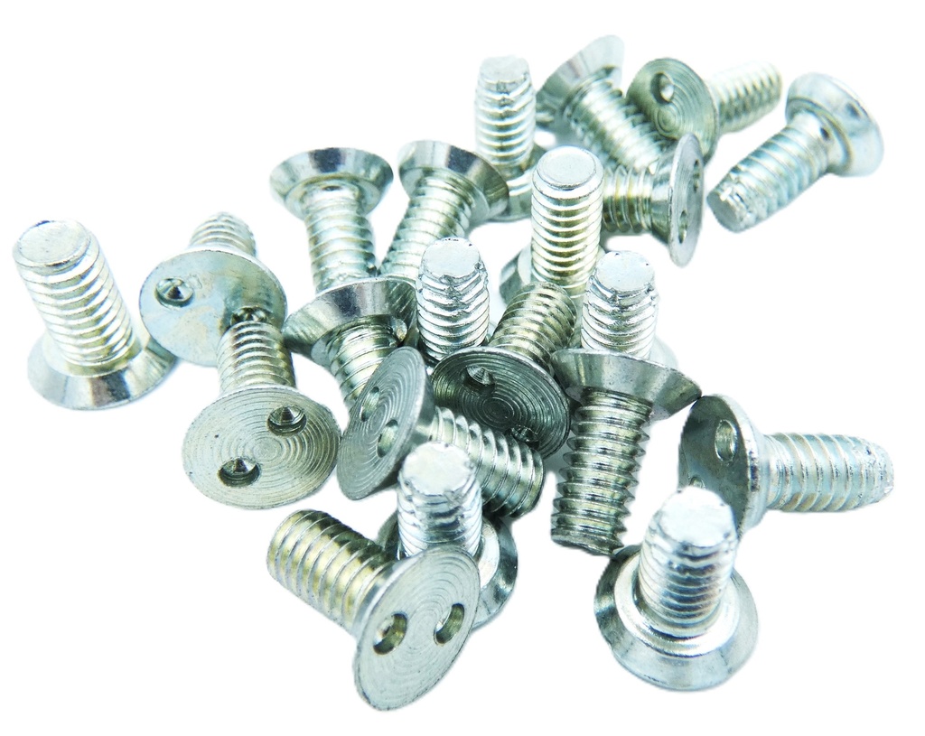 Hager 1-350-9073 Spanner Head Machine Screws 12-24 x 1/2" US2C – 24-Pack