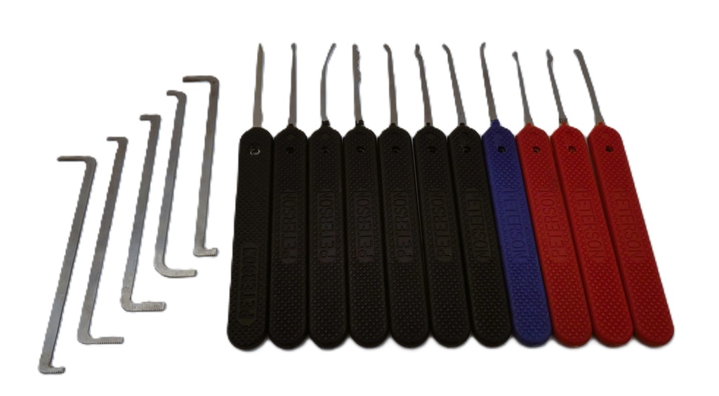 Peterson GSP-KPS Ken's Pick Set | Govt Steel with Plastic Handles