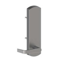 Hager Exit Trim, Passage 45BE - Blank Escutcheon