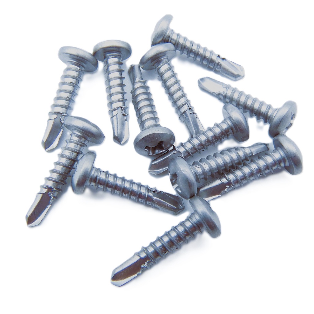 Rockwood SP1050 #6 x 5/8" Pan Head Self-Drilling TEK Screws – 12 Pack