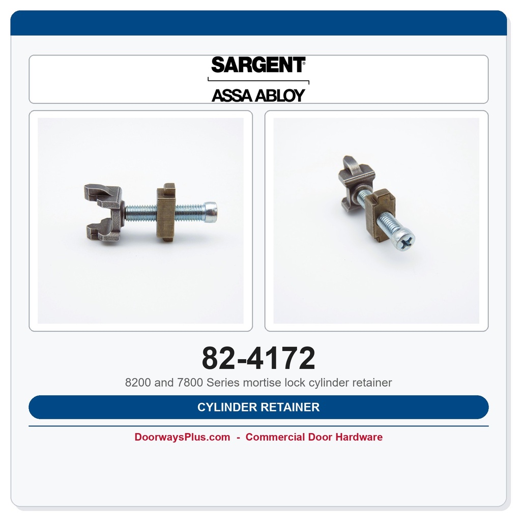 Sargent 82-4172 Cylinder Retainer | 8200 Series Mortise Lock Part